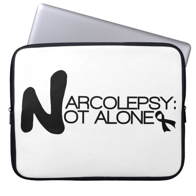 NARCOLEPSY: NICHT ALONE™ klassischer Laptop-Kasten Laptopschutzhülle (Vorderseite)