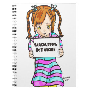 NARCOLEPSY: NICHT ALONE™ Notizbuch Notizblock