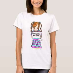 NARCOLEPSY: NICHT ALONE™ Spaß-Mädchen-T - Shir T-Shirt