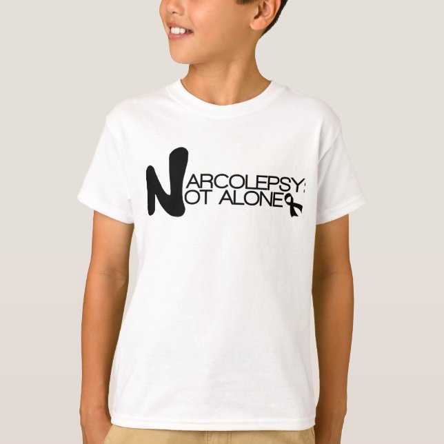 NARCOLEPSY: NICHT scherzt ALONE™ Klassiker T - T-Shirt (Vorderseite)