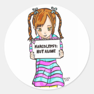 NARCOLEPSY : Stickers divertissants PAS SEUL™