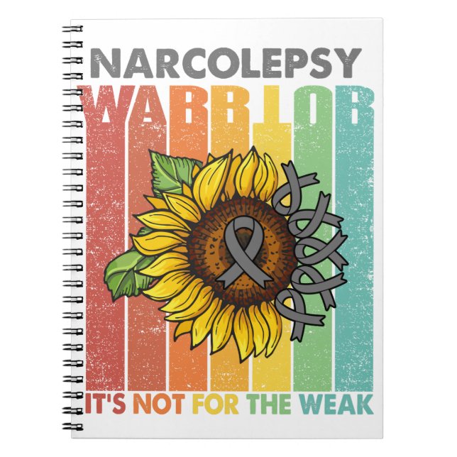 Narcolepsy Warrior It's Not For The Weak Notizblock (Vorderseite)