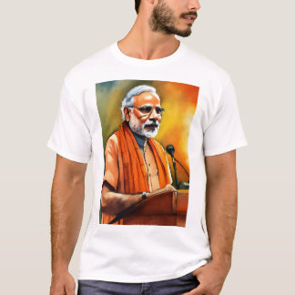 Narendra Modi: Visionary Leader T - Shirt Design"