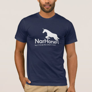 NarHorse (weiß) T-Shirt