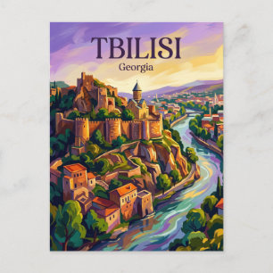 Narikala-Festung Georgien Postkarte