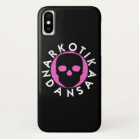 NARKOTIKA LIV Bubble Gum coque iPhone X noir N3