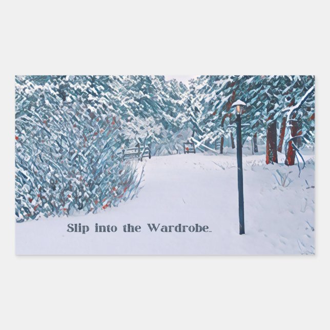 Narnia Inspiriert Sticker (Vorderseite)