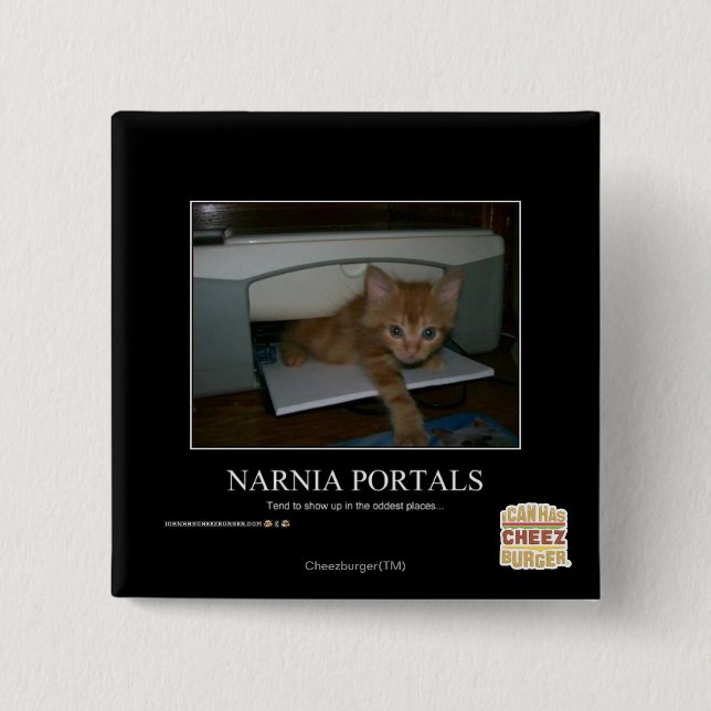 Narnia Portale Button (Vorderseite)