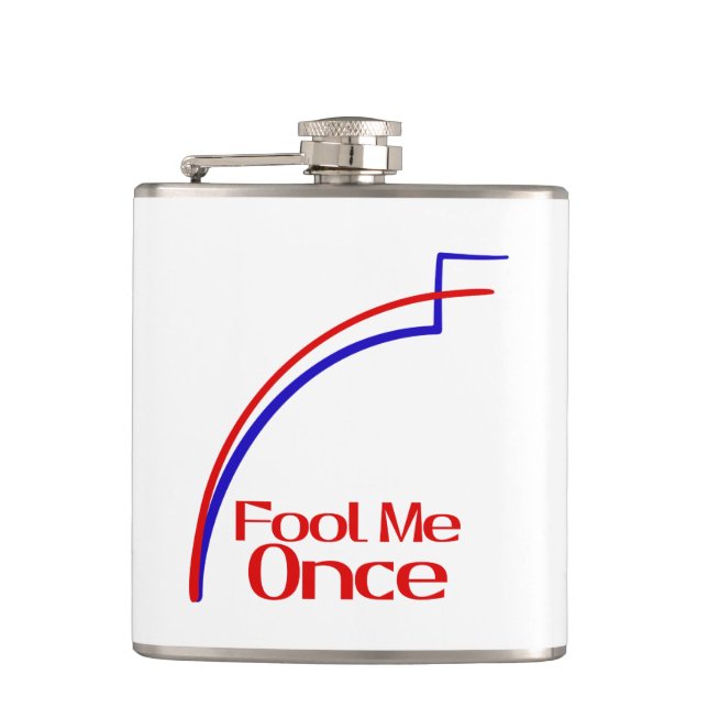 Narr mich einmal flachmann (Vorderseite)