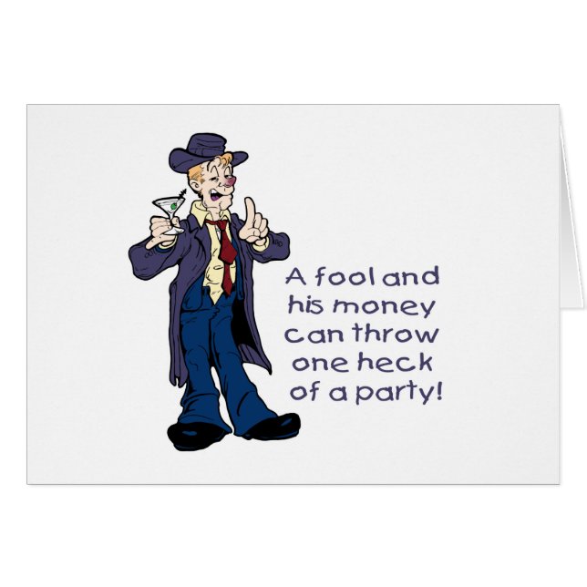 Narr und sein Geld (Vorderseite (Horizontal))