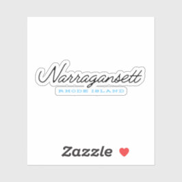 Narraganset Rhode Island Aufkleber