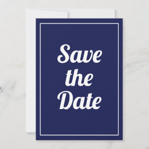 Narragansett Bay Vintage Karte Save the Date Hochz