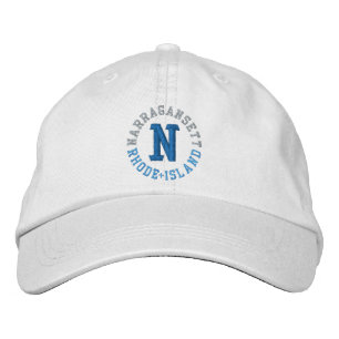 NARRAGANSETT BESTICKTE BASEBALLKAPPE