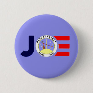 Narragansett Indian Tribe für Joe 2020 Button