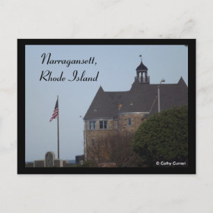 Narragansett, Rhode Island Postcard Postkarte