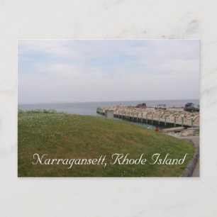 Narragansett, Rhode Island Postkarte