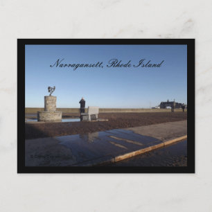 Narragansett, Rhode Island Postkarte
