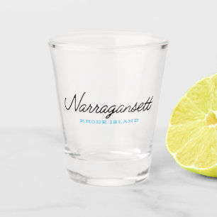 Narragansett Rhode Island Schnapsglas