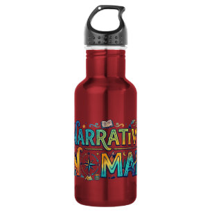 Narrativer Nomade – Durch Geschichten wandern Graf Edelstahlflasche