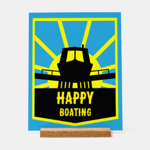 Narrowboat Geschenkideen Acrylschild
