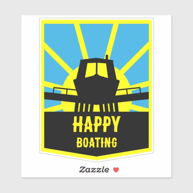 Narrowboat Geschenkideen Aufkleber (Blatt)