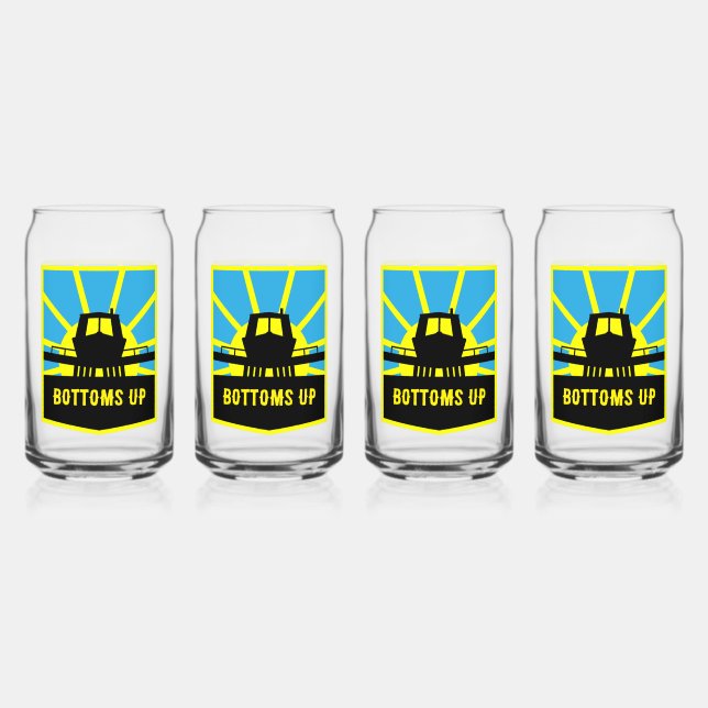 Narrowboat Geschenkideen Dosenglas (Vorderseite)