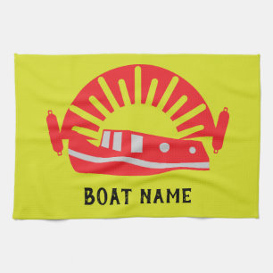 Narrowboat Kanalboot Wohnwagen Matratze Küchentuch