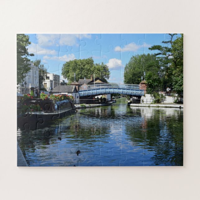 Narrowboat Little Venice London England (Horizontal)