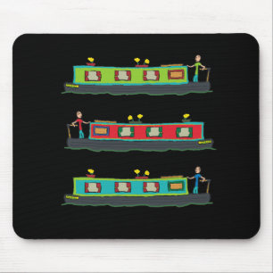 Narrowboat Mousepad