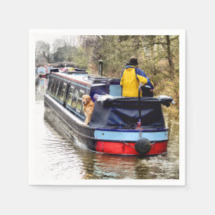 NARROWBOAT SERVIETTE