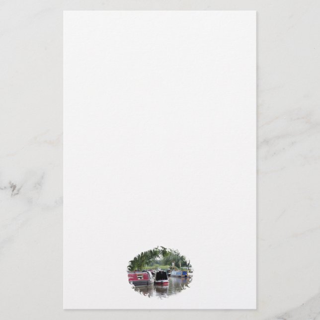 NARROWBOATS BRIEFPAPIER (Vorderseite)