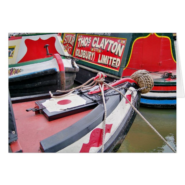 NARROWBOATS CARD (Vorderseite (Horizontal))