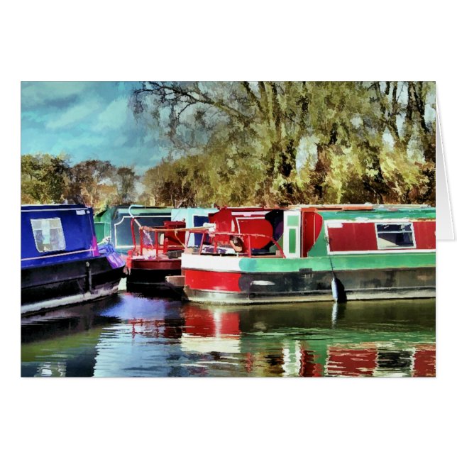 NARROWBOATS CARD (Vorderseite (Horizontal))