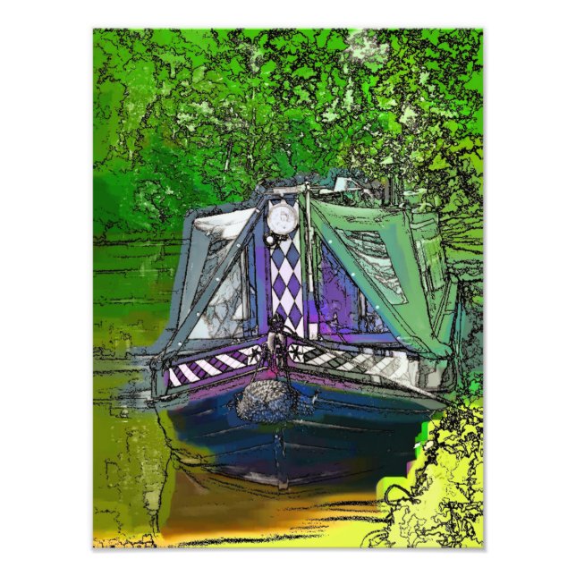 NARROWBOATS FOTODRUCK (Vorne)