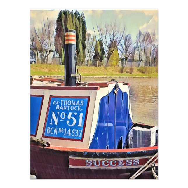 NARROWBOATS FOTODRUCK (Vorne)