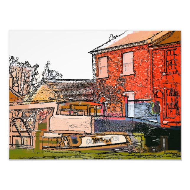 NARROWBOATS FOTODRUCK (Vorne)