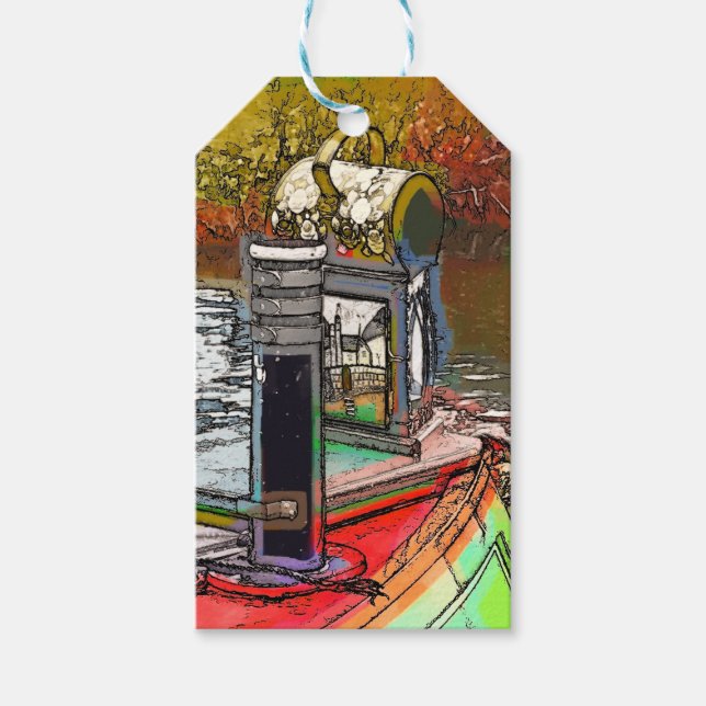 NARROWBOATS GESCHENKANHÄNGER (Vorderseite)