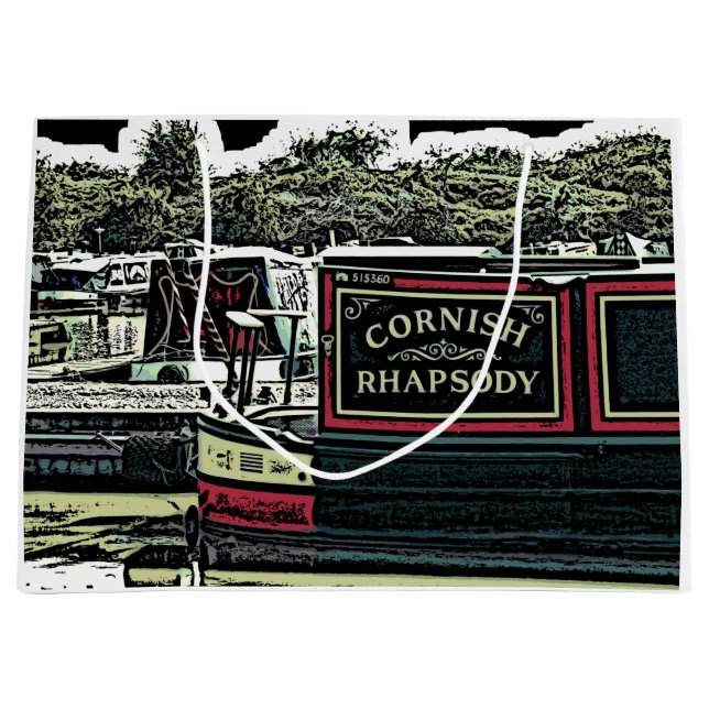 NARROWBOATS GROßE GESCHENKTÜTE (Vorderseite)