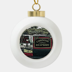 NARROWBOATS KERAMIK Kugel-Ornament