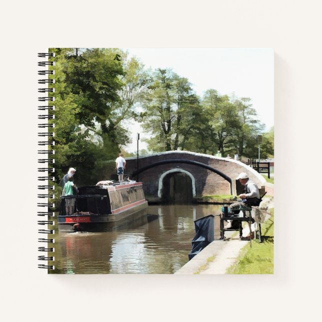 NARROWBOATS NOTIZBUCH (Vorderseite)