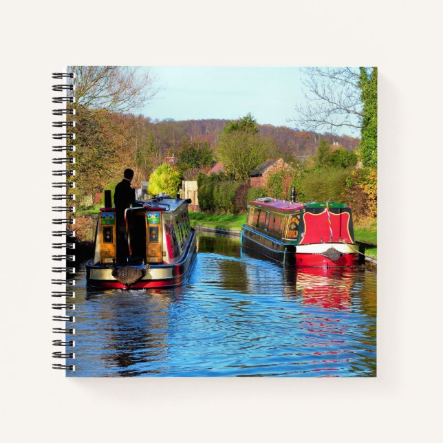 NARROWBOATS NOTIZBUCH (Vorderseite)