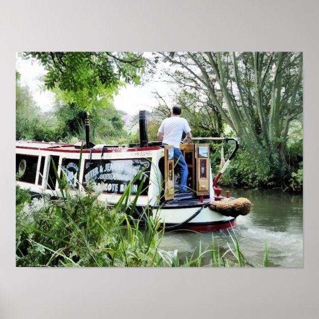 NARROWBOATS POSTER (Vorne)