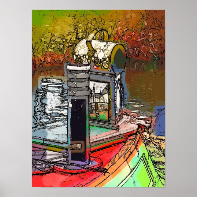 NARROWBOATS POSTER (Vorne)