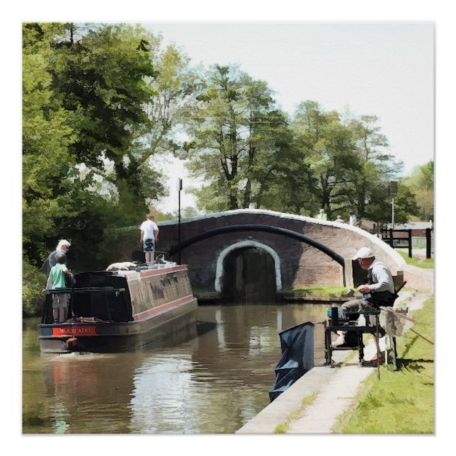 NARROWBOATS POSTER (Vorderseite)