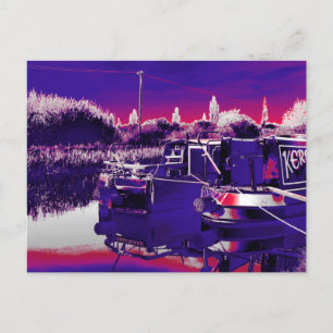 NARROWBOATS POSTKARTE