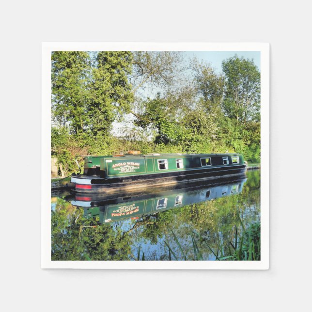 NARROWBOATS SERVIETTE (Vorderseite)