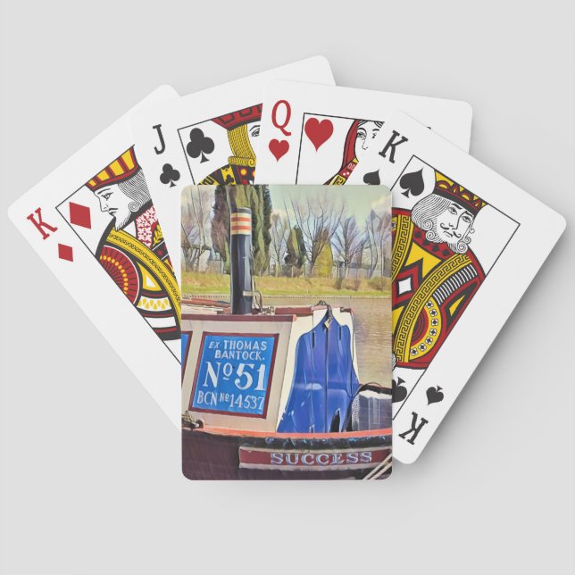 NARROWBOATS SPIELKARTEN (Rückseite)