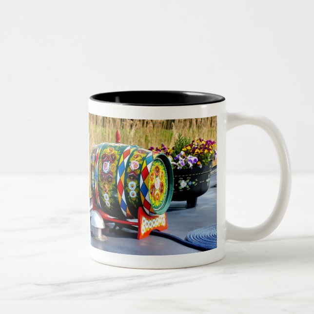NARROWBOATS ZWEIFARBIGE TASSE (Rechts)