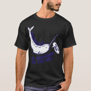 Narwal die Einhörner des    MeeresFisch-T-Shirt  T-Shirt