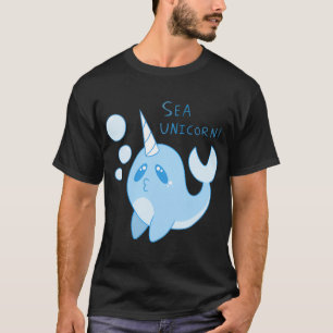 Narwal ‚Meeres-Einhorn‘ Design T-Shirt